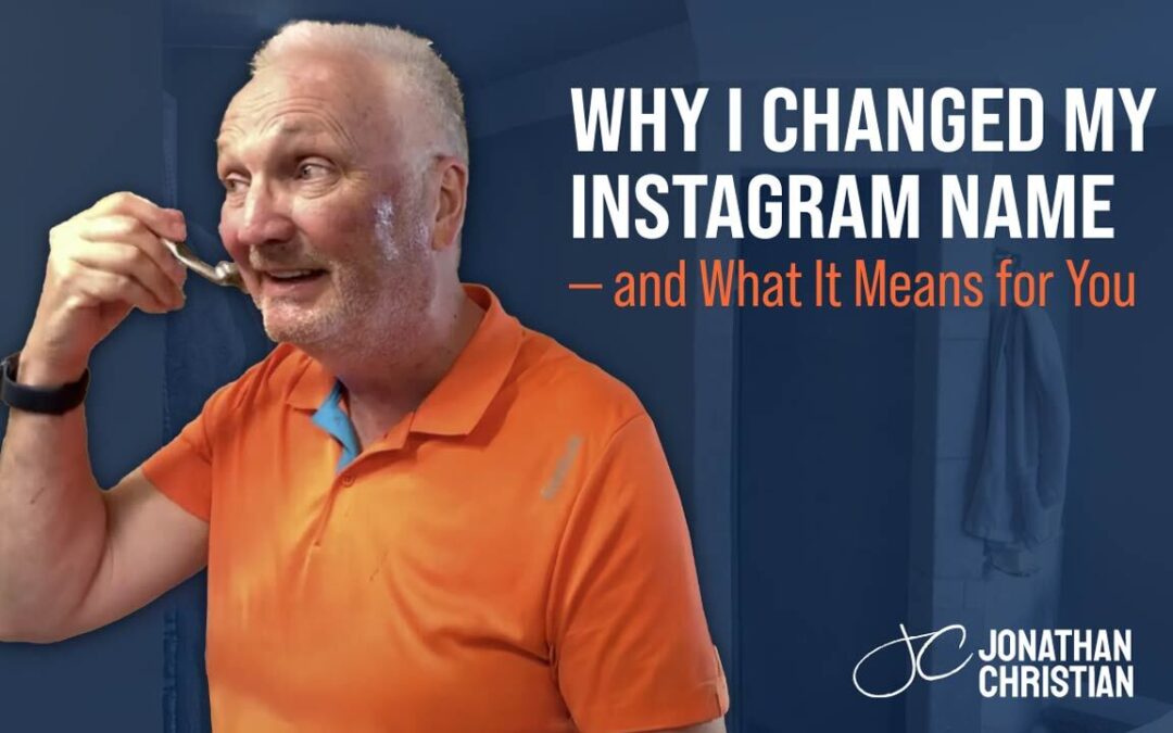 Why I Changed My Instagram Name — and What It Means for You